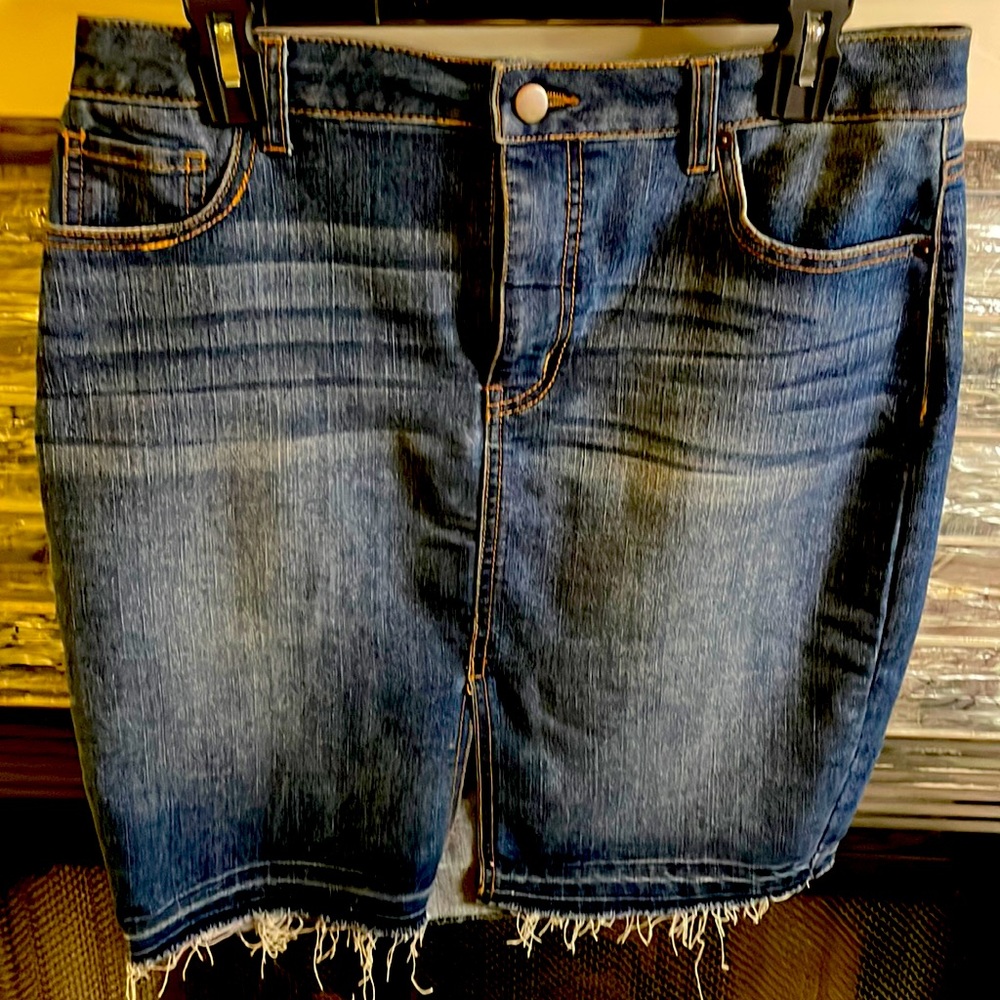 Denim skirt